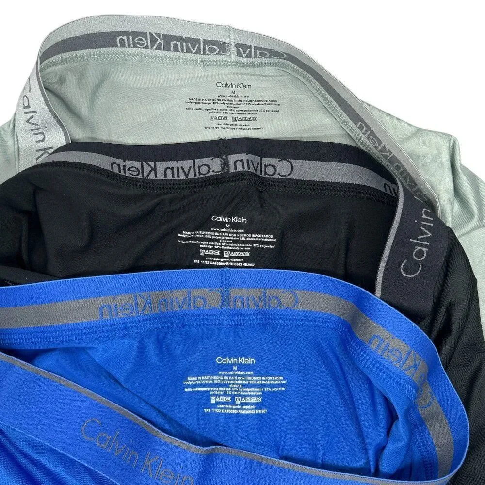 Calvin Klein‎ Boxer Briefs Men's Size Medium Micro Stretch 3-Pack Boxers
